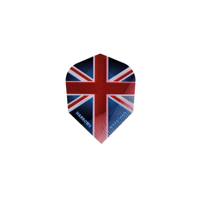Harrows Dart Flights – Marathon – Extra Strong – Std – Union Jack