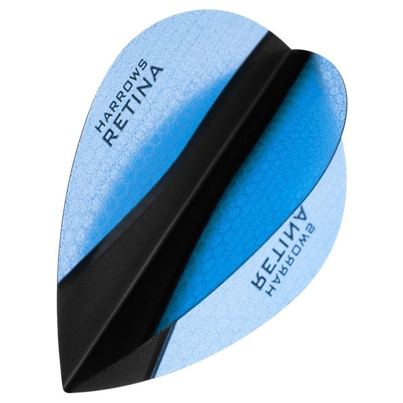 Harrows Retina-X Pear Aqua Dart Flights Blue