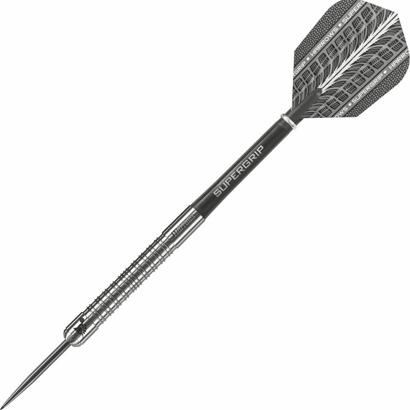 Harrows Supergrip Steel Tip Darts – 25gm