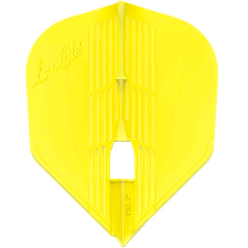L-style Pro Kami Dart Flights – L3 / Shape Yellow