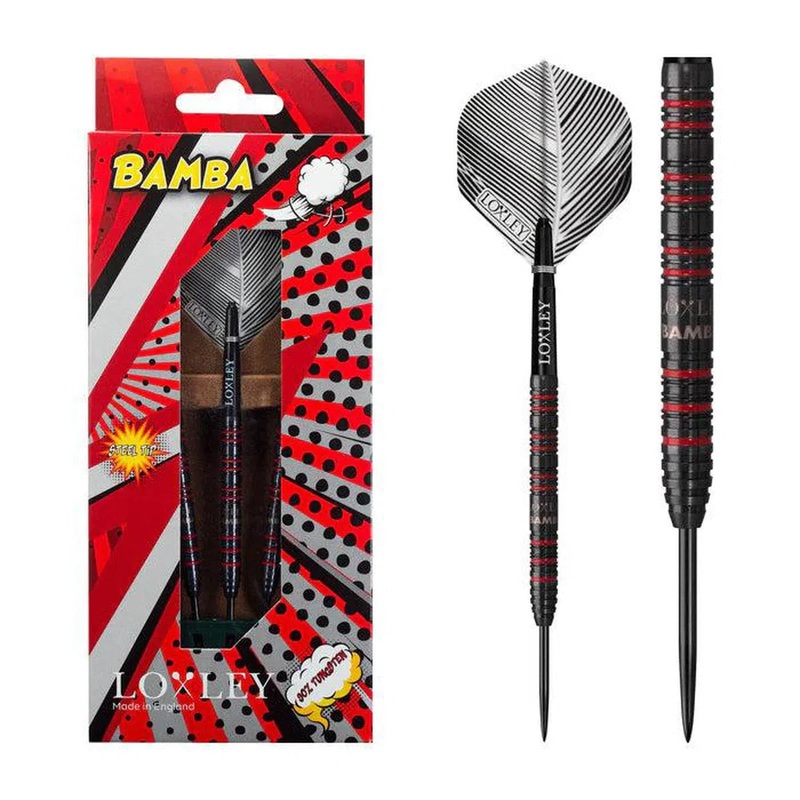 Loxley Bamba 90% Tungsten Steel Tip Darts 23 GRAM