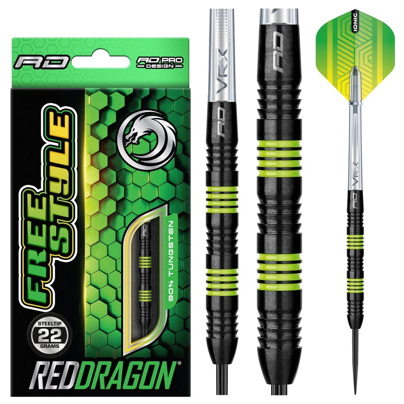 Red Dragon Freestyle Steel Tip 22 gram 90% Tungsten