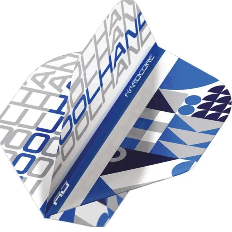 Red Dragon Hardcore Cool Hand White & Blue Stack Standard Flights