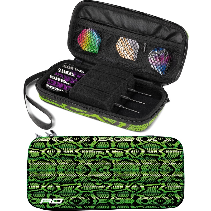 Red Dragon – Monza Dart Case – Peter Wright Green Snakebite
