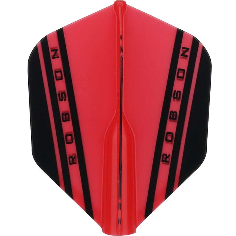 Robson Plus V Dart Flights – Shape Red