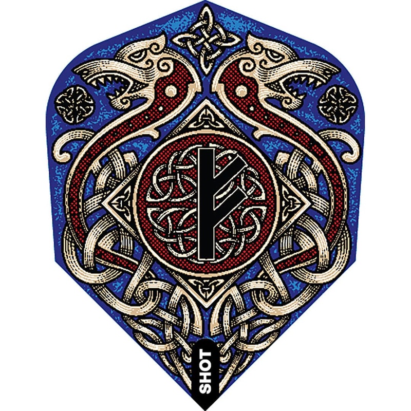 Shot Viking Dart Flights – 100 Micron – Std – No6 – Rannsaka