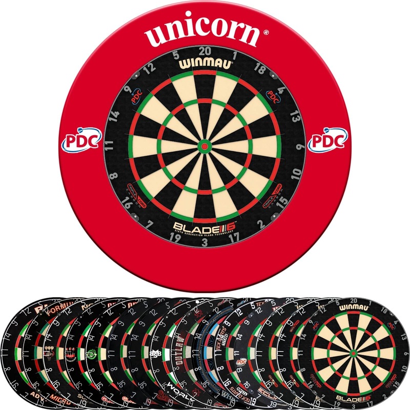 Unicorn – Striker Dartboard Surround & Dartboard Bundle – Choose Your Board Bulls NL – Advantage 501