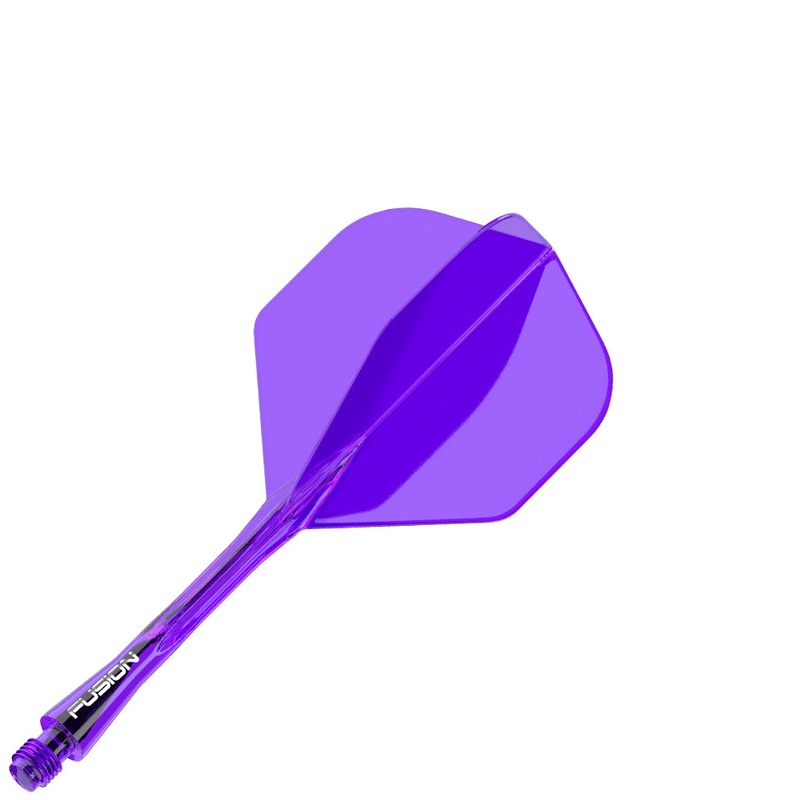 Winmau Fusion Integrated Flight & Shaft System – No2 Short Purple