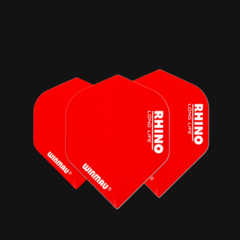 Winmau Rhino Red Extra Thick Standard Standard 100 Micron Poly metronic extra thick