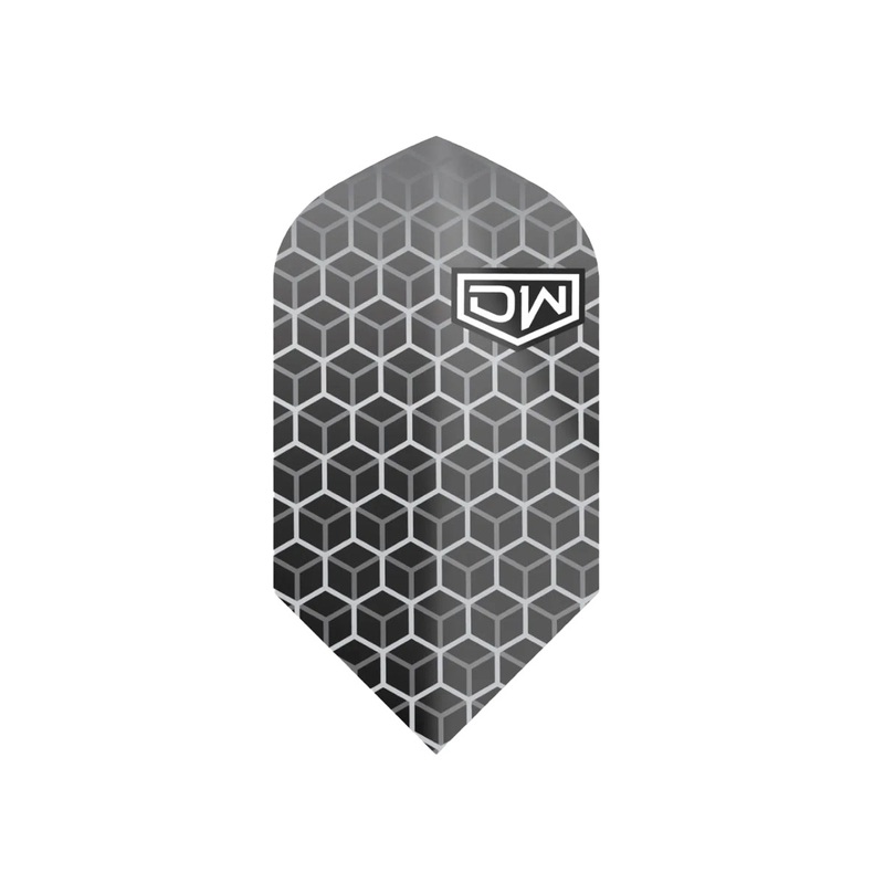 Avenger 02 Slim Dart Flights 3 Sets by DW Black