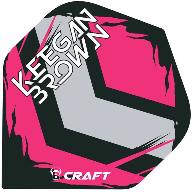 Bull’s DE B-Craft Dart Flights – Keegan Brown