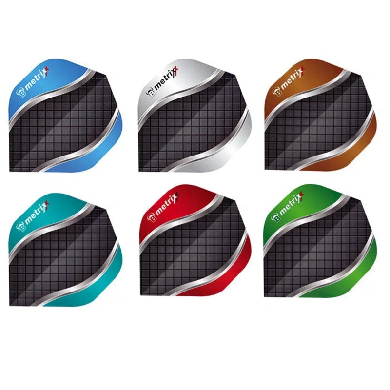 Bull’s DE Metrixx Extra Strong Standard A Dart Flights Aqua