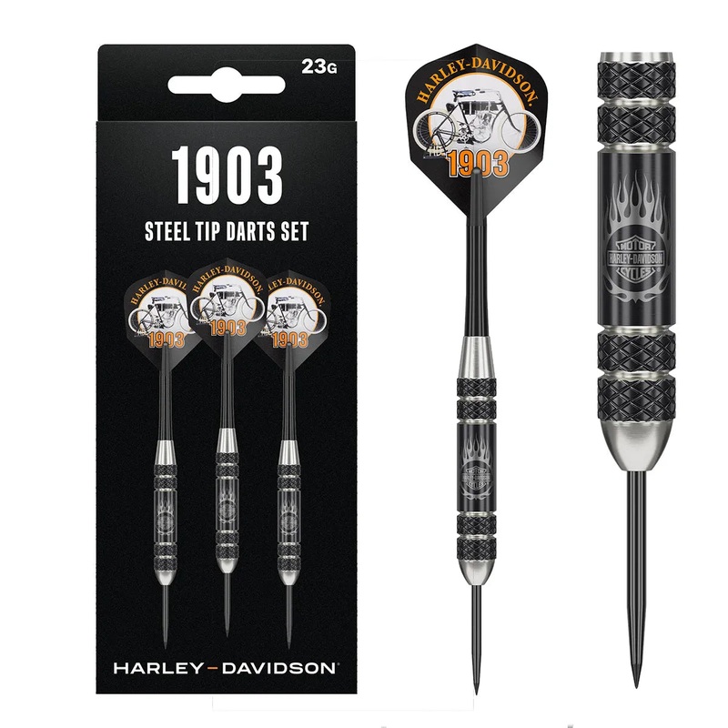 DW Harley Davidson 1903 Steel Tip Darts 23 GRAM