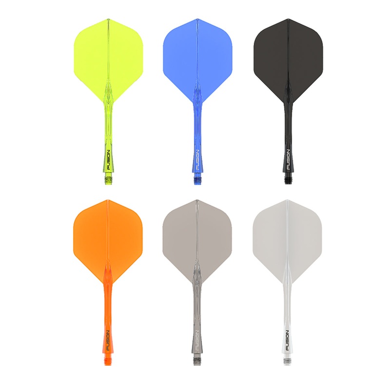 Fusion Integrated Flight & Shaft by Winmau Short Black