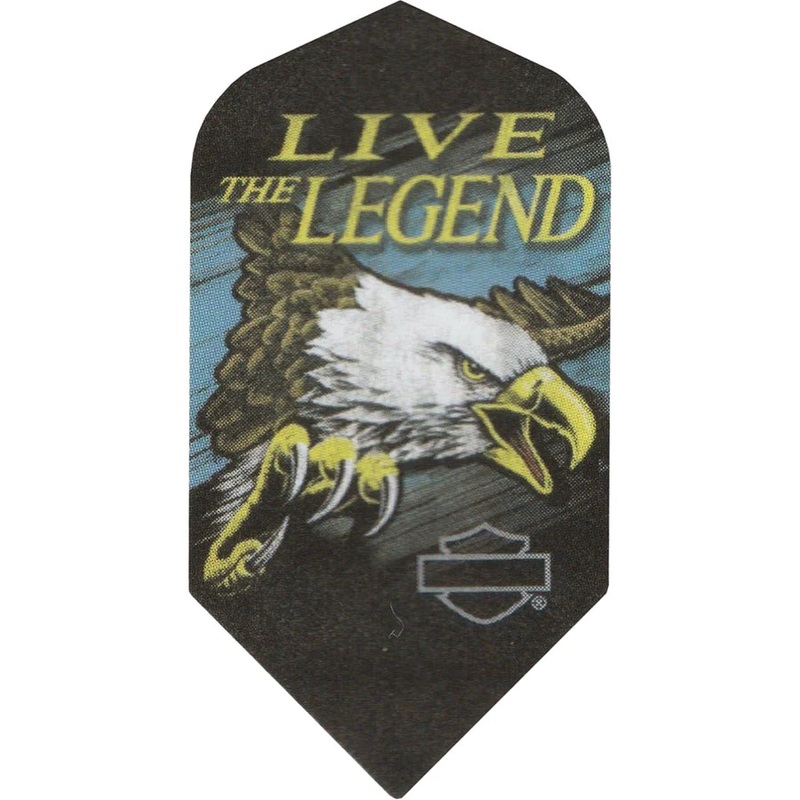 Harley-Davidson Dart Flights – Slim Live Legend Slim 100 Micron Polymer