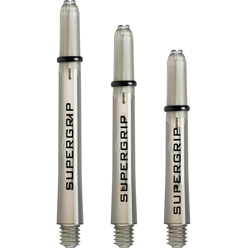 Harrows Supergrip Shafts – Dart Stems – Smokey Medium