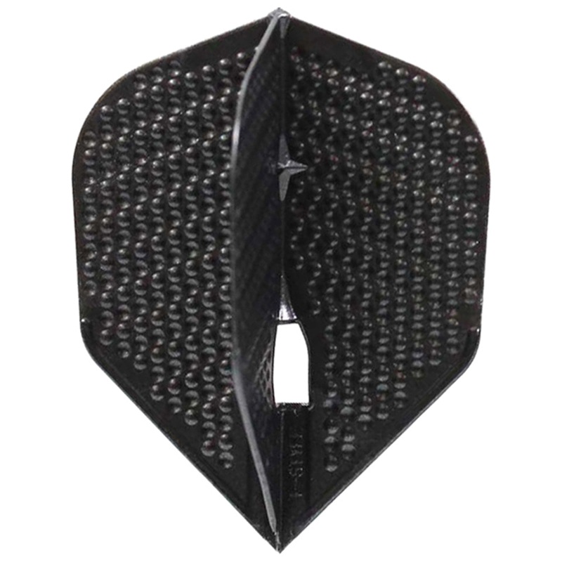 L-Style Pro Dimpled Flights – L3 / Shape Black