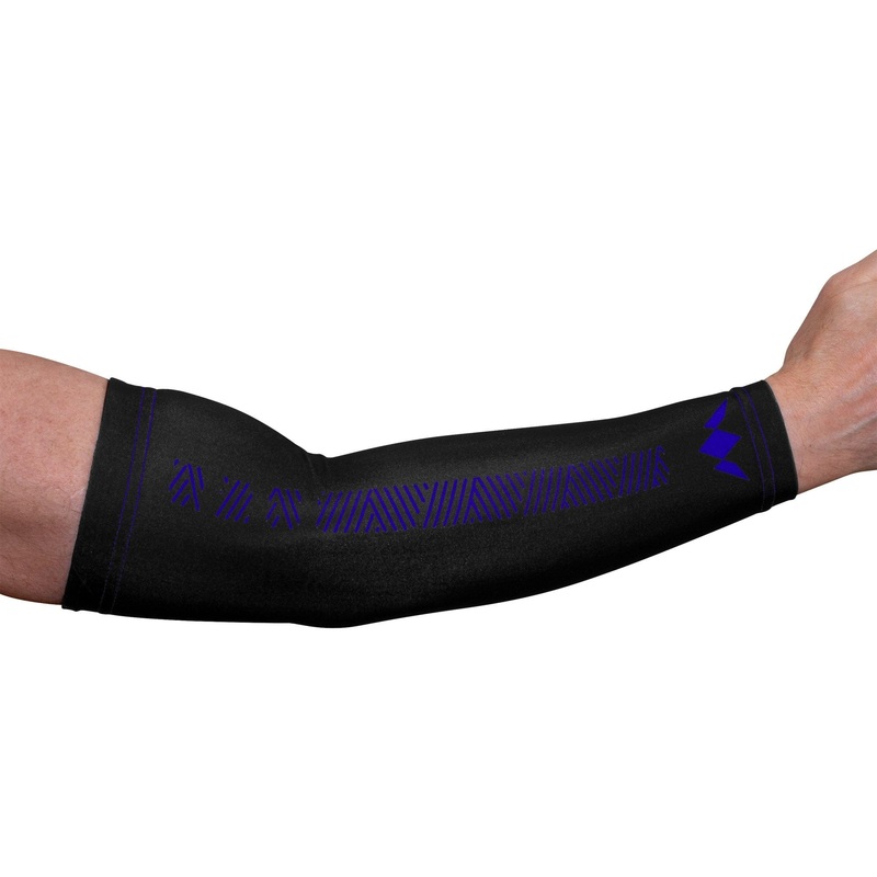 Mission Darts REACH Arm Sleeves (Pair) – Reflex – Black & Blue 2XL