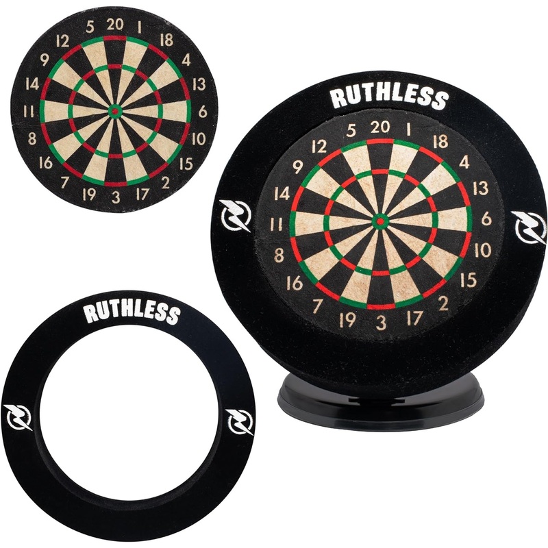 *Ruthless Mini Desktop Dartboard and Surround Set