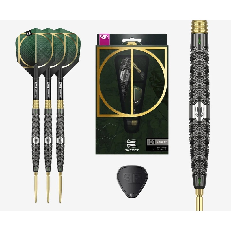 Target Cult 01 Swiss Point Steel Tip Darts 90% Tungsten 23g