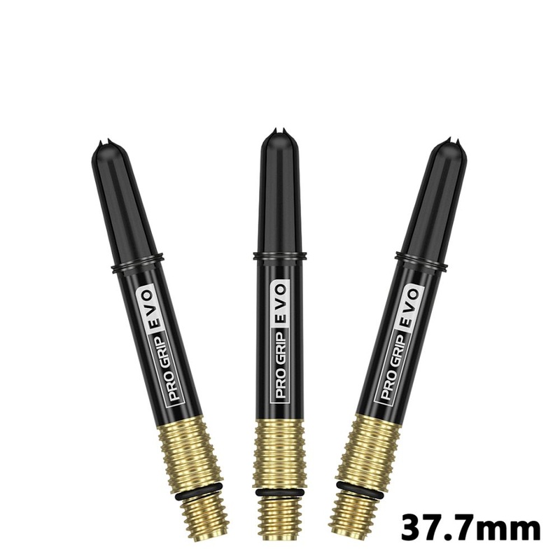 Target Pro Grip Evo Dart Shafts Gold Short – 37mm