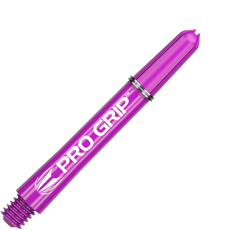 Target Pro Grip Nylon Dart Shafts – Intermediate Purple (3 Sets)
