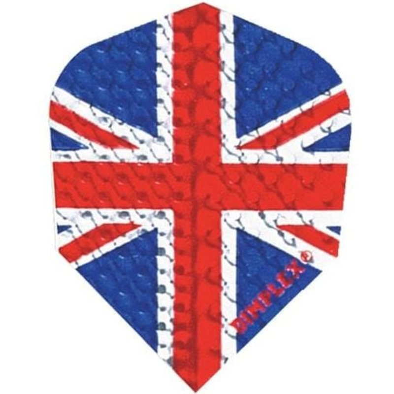 Harrows Dimplex Dart Flights – Standard Shape – Union Jack