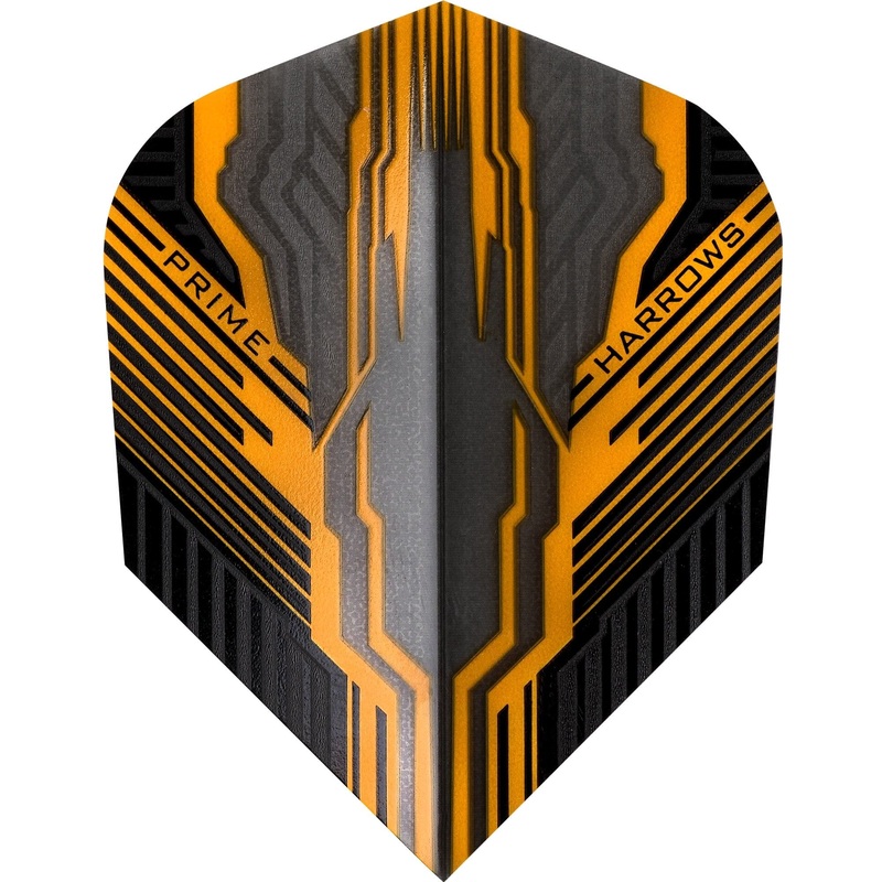 *Harrows Prime Dart Flights – No6 – Std – Club Brass
