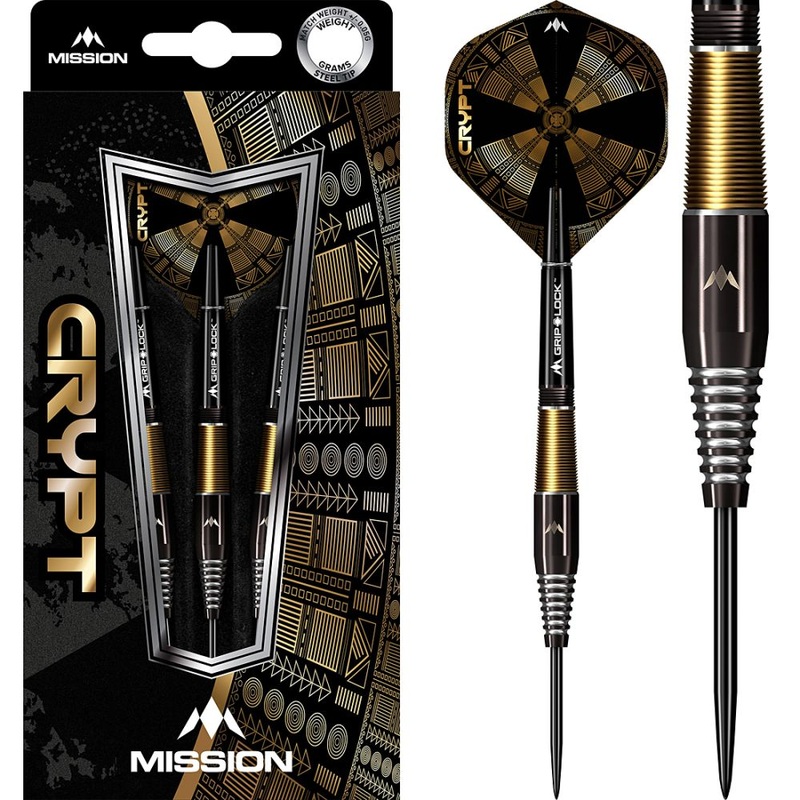 Mission Crypt M2 Steel Tip Darts 21 grams