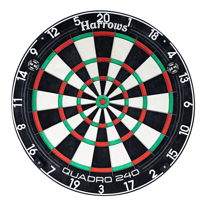 Quadro 240 Dartboard by Harrows