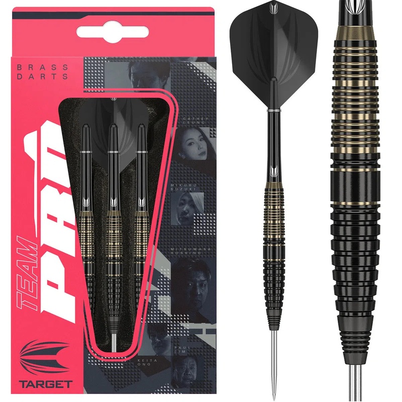 Target Japan Team Pro Mikuru Suzuki Brass Steel Tip Darts 18.5 GRAM