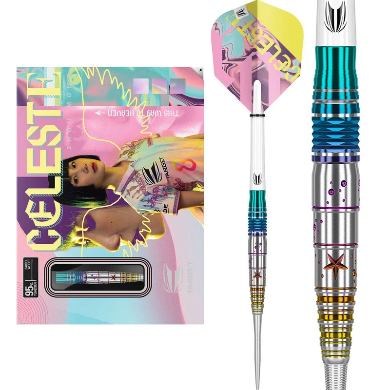 Target Japan Zhou Momo Celeste G1 SP 95% Tungsten Steel Tip Darts 20 GRAM