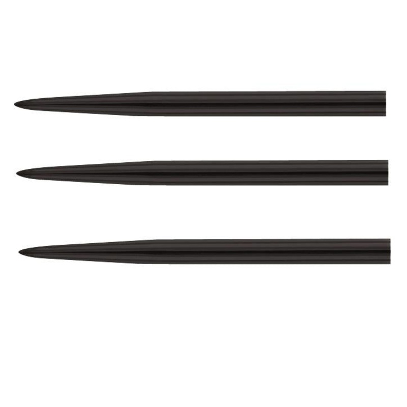 Target Plain Black Replacement Dart Points 32mm 32mm