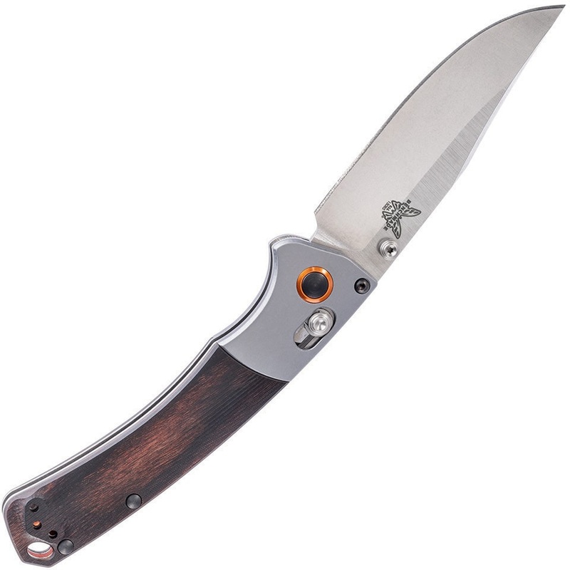 Benchmade 15085-2 Mini Crooked River Folding Knife – Wooden Handle