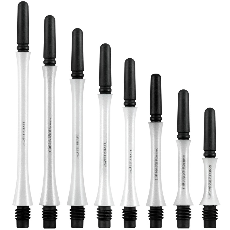 *Cosmo Fit Shaft Carbon – Spinning – Slim – Pearl White – Pack 4 Cosmo Size 1 – 13mm