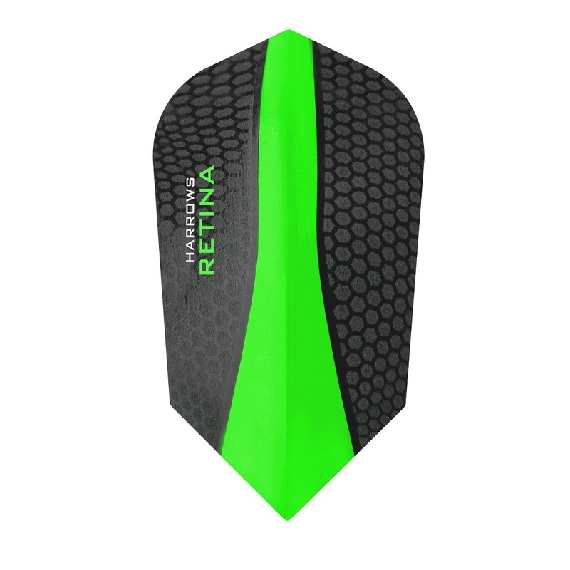 Harrows Retina Slim Green Dart Flights Green