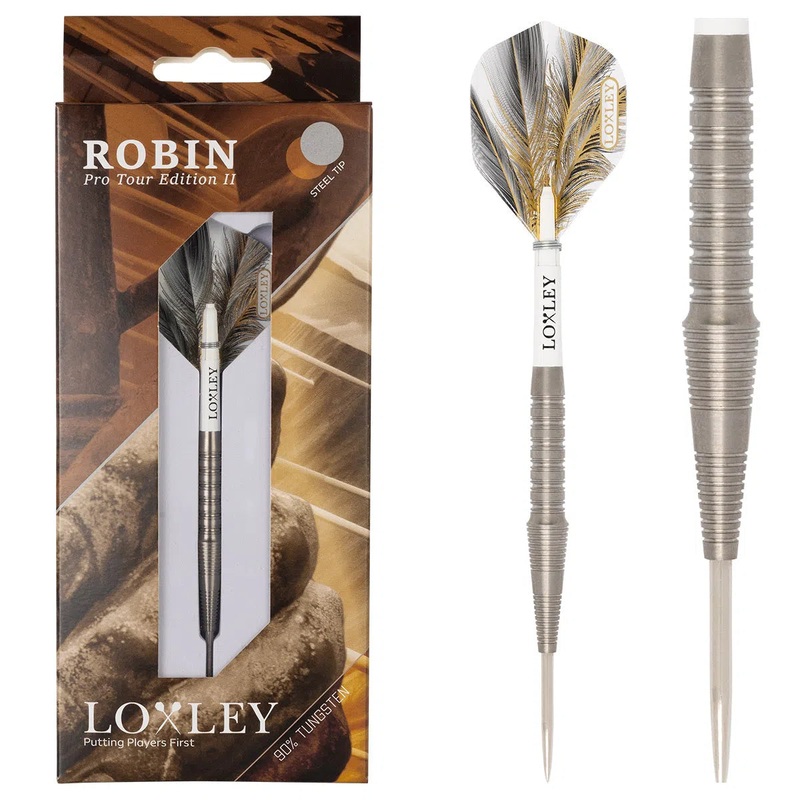Loxley Robin Pro Tour Model 2 90% Tungsten Darts 22 GRAM