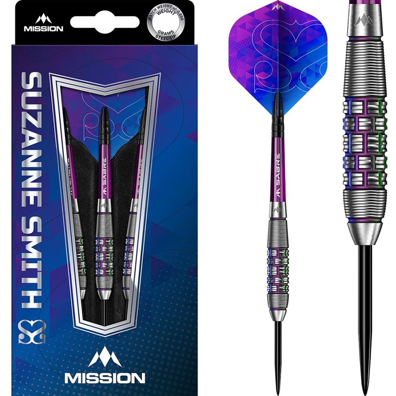 Mission Suzanne Smith Steel Tip Darts 24 grams