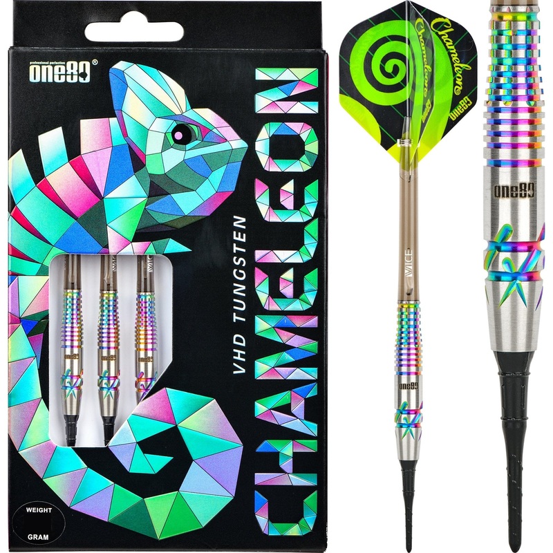 One80 Chameleon Darts – Soft Tip – Sunny 18g