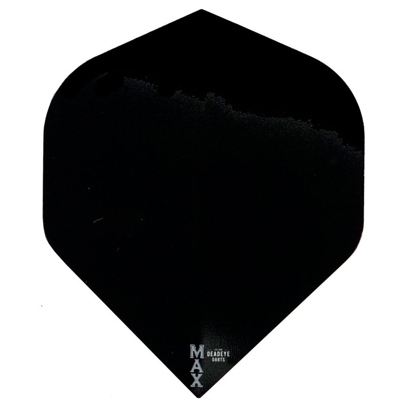 Ruthless Power Max Dart Flights Black No2 Standard