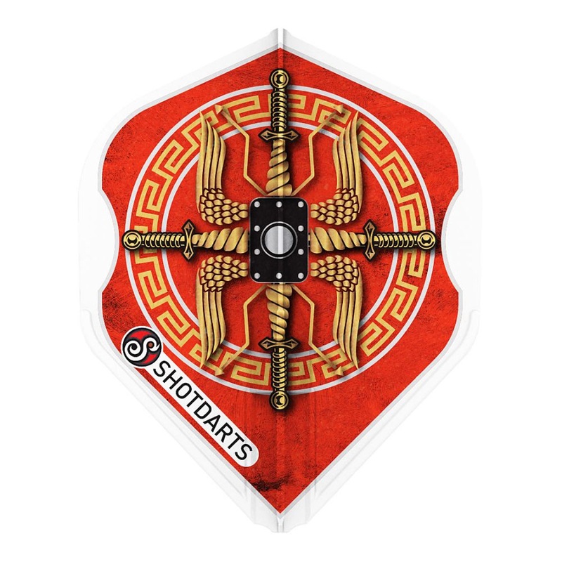 Shot L-Style EZ L1 Roman Empire Centurion Dart Flight Set No2 Standard