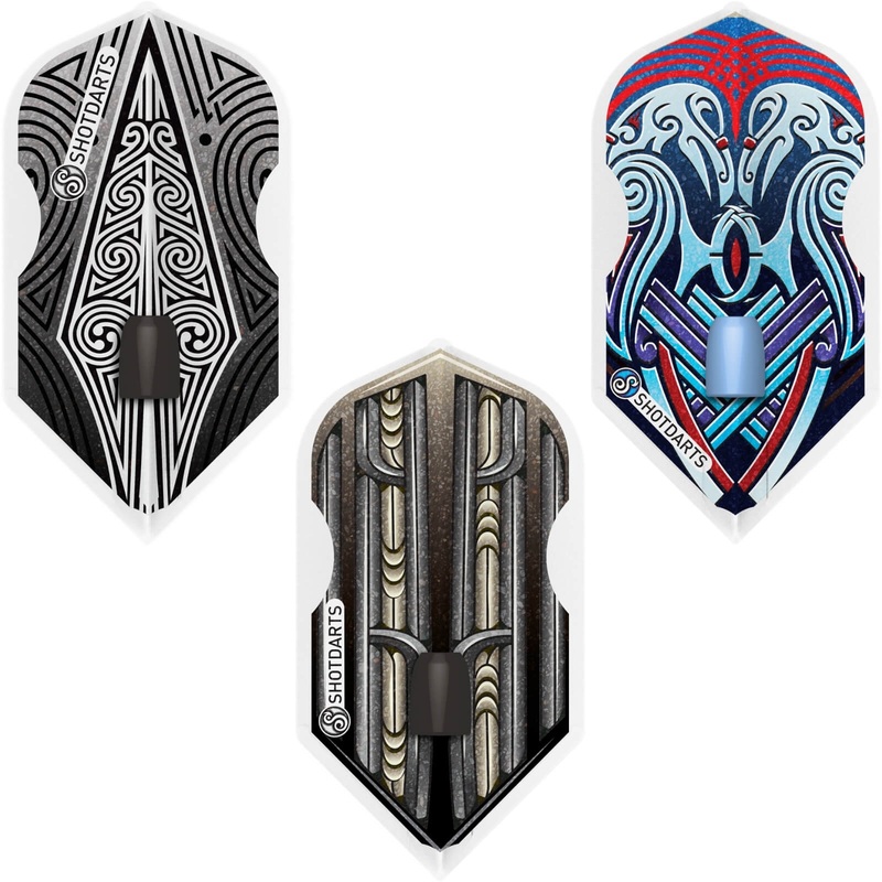 Shot – L-Style – L6 – Slim Moulded Dart Flights Odin’s Spear