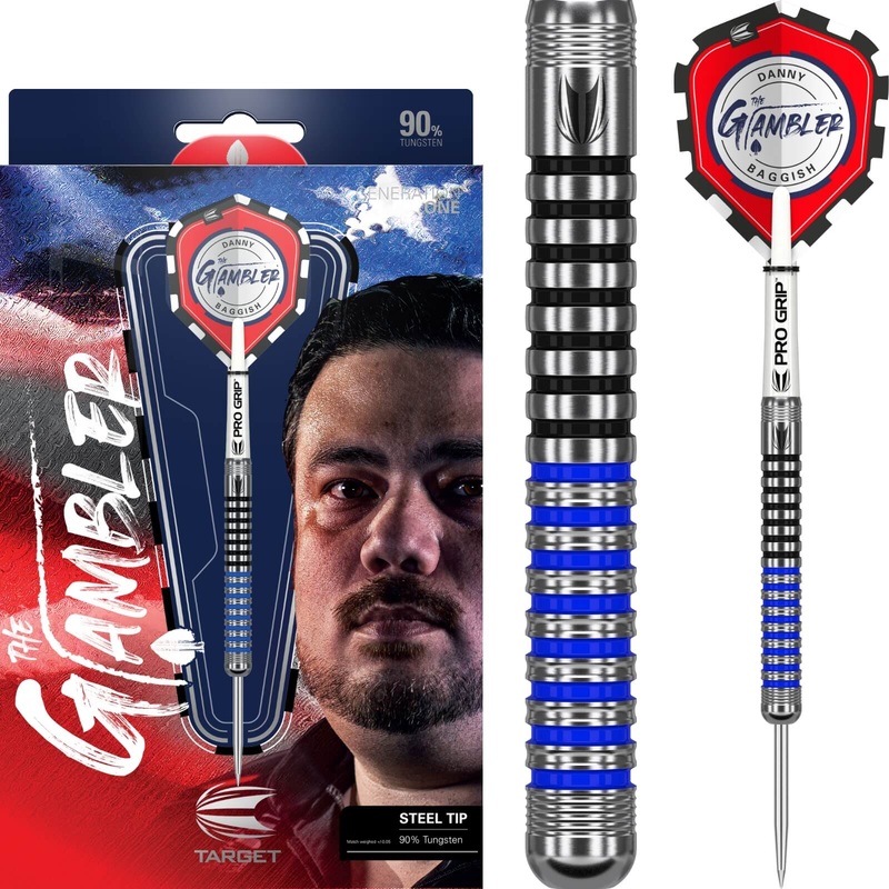 Target – Danny Baggish Darts – Steel Tip – 90% Tungsten – 21g 23g 21 grams