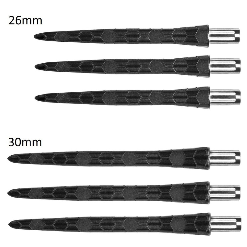 Target Fire Storm Onyx Cut Black Replacement Dart Points 26mm