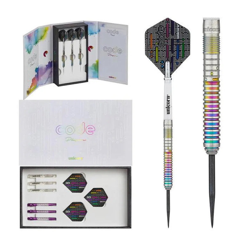 Unicorn Ian White Code 90% Tungsten Steel Tip Darts 21 GRAM