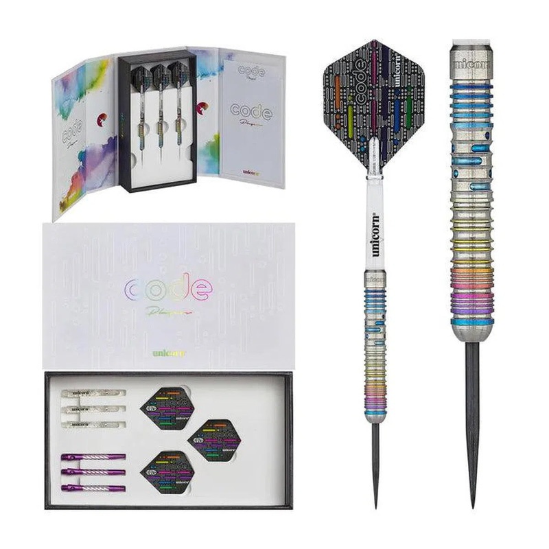 Unicorn Seigo Asada Code 90% Tungsten Steel Tip Darts 23 GRAM