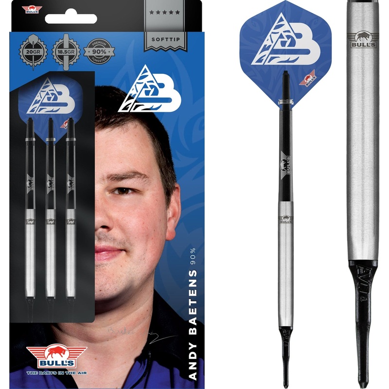 Bulls Andy Baetens Darts – Soft Tip – 90% – Smooth 20g