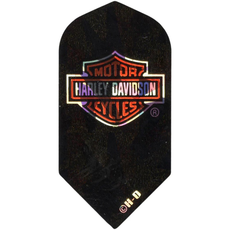 Harley-Davidson Dart Flights – Slim Hd Logo Slim 100 Micron Polymer