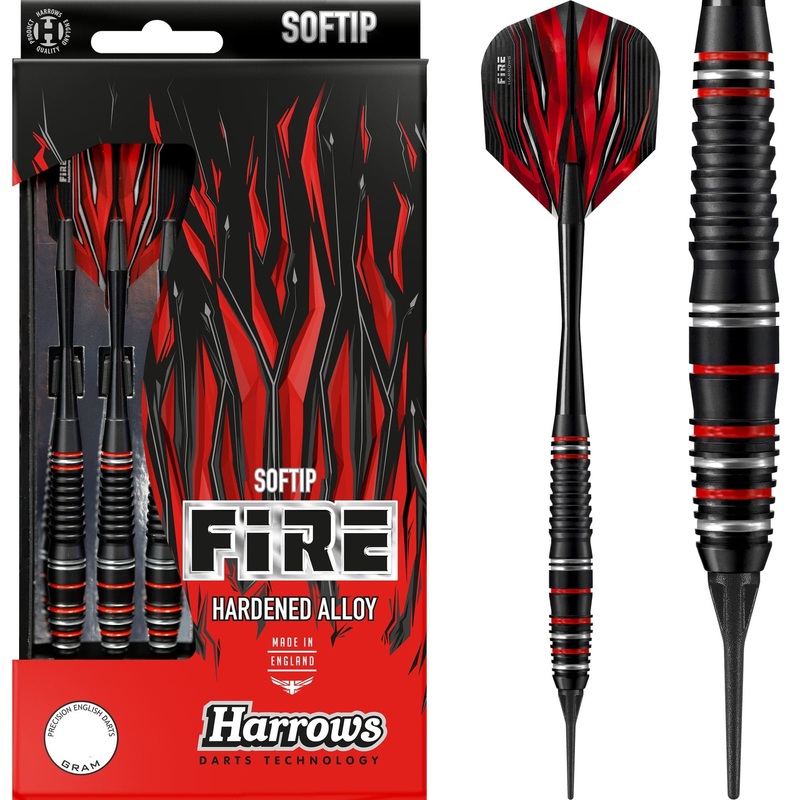 *Harrows Fire Darts – Soft Tip – High Grade Alloy 16g