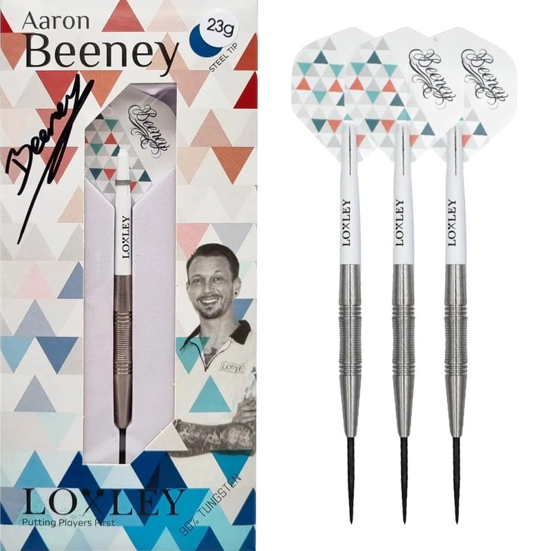 Loxley Aaron Beeney Gen 2 90% Tungsten Steel Tip Darts – Signed Edition 22 GRAM